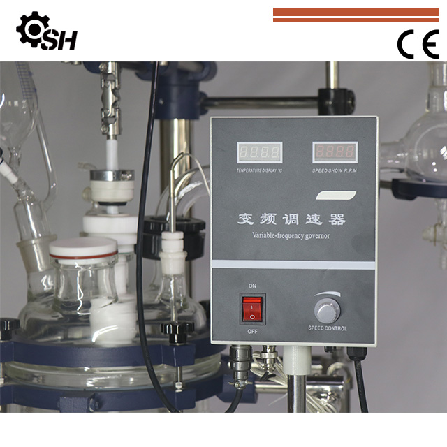 双层玻璃反应器